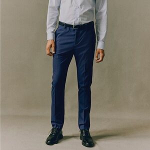 H&M Men’s Blue Suit Pants